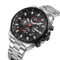 Skmei M023 Luxury Stainless Steel Band Automatic Movt Mechanical Watches for Men